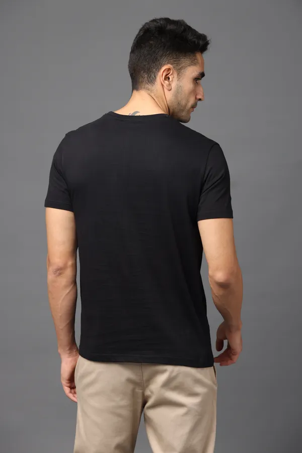 Classic_Black_Premium_Crewneck_Pima_Cotton_Round_Neck_T_Shirt_For_Men