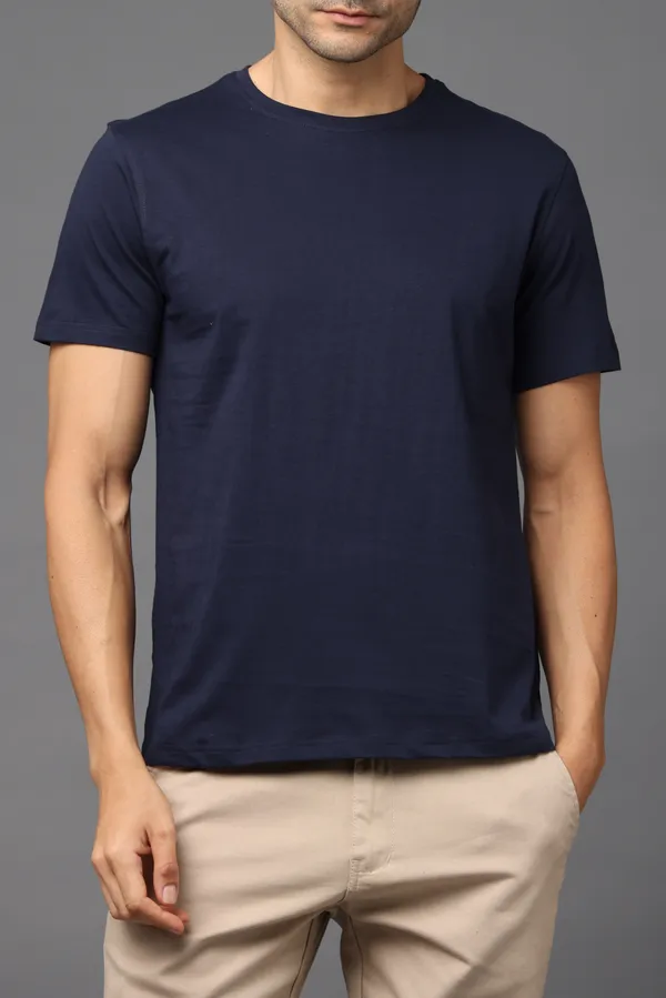 Midnight_Navy_Blue_Premium_Crewneck_Pima_Cotton_Round_Neck_T_Shirt_For_Men