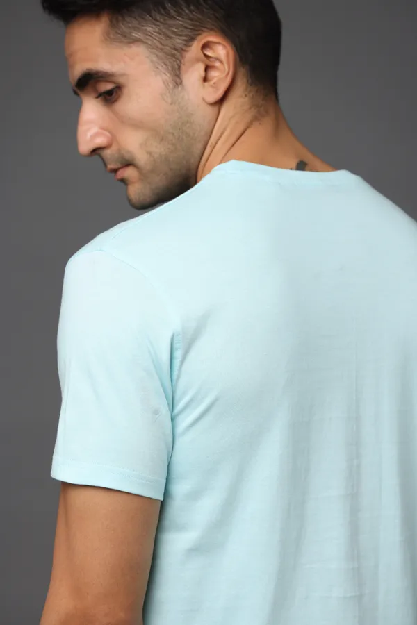 Mint_Blue_Premium_Crewneck_Pima_Cotton_Round_Neck_T_Shirt_For_Men