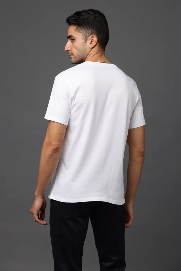 White_Premium_Crewneck_Pima_Cotton_Round_Neck_T_Shirt_For_Men