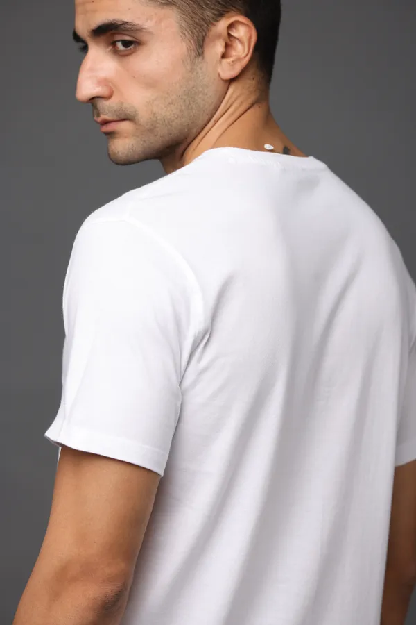 White_Premium_Crewneck_Pima_Cotton_Round_Neck_T_Shirt_For_Men