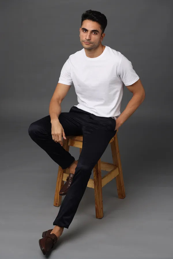 White_Premium_Crewneck_Pima_Cotton_Round_Neck_T_Shirt_For_Men