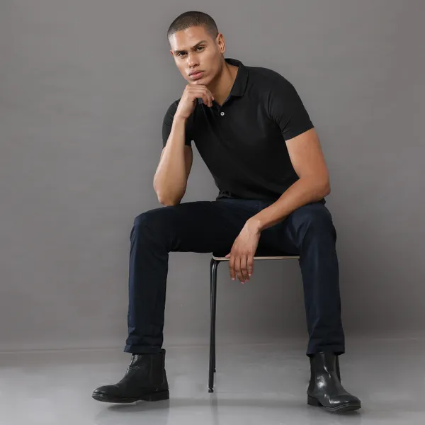 Classic_Black_Mars_200_Polyester_Polo_Neck_T_Shirt_For_Men