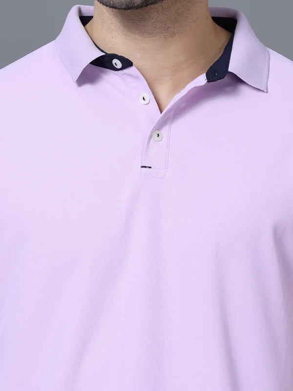 Lilac_Mars_200_Polyester_Polo_Neck_T_Shirt_For_Men