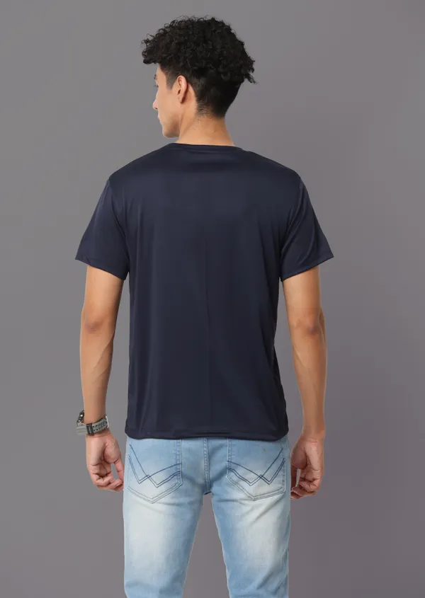 Navy_Blue_Mobilitee_Polyester_Round_Neck_T_Shirt_For_Men_And_Women