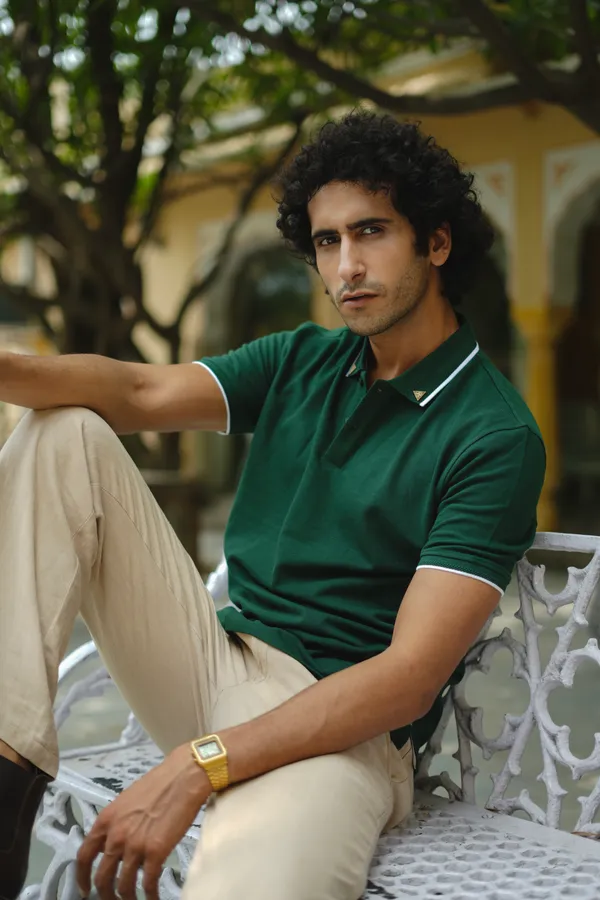 Bottle_Green_Premium_Polo_Pima_Cotton_Polo_Neck_T_Shirt_For_Men