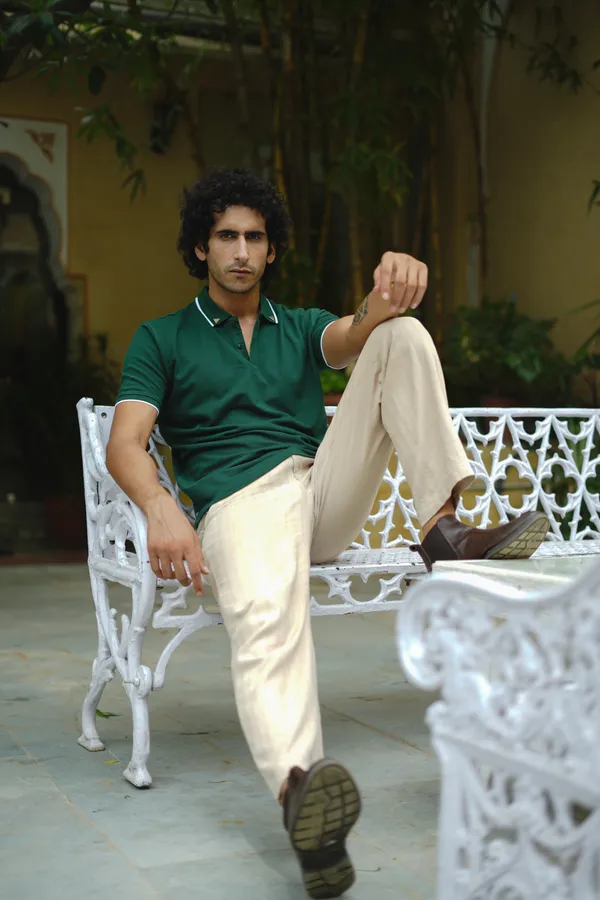 Bottle_Green_Premium_Polo_Pima_Cotton_Polo_Neck_T_Shirt_For_Men