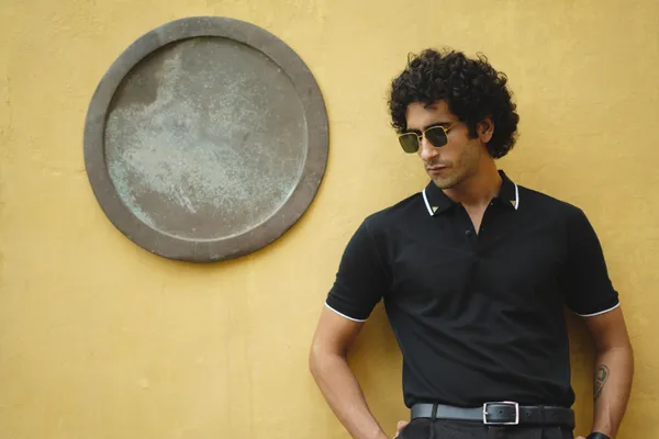 Classic_Black_Premium_Polo_Pima_Cotton_Polo_Neck_T_Shirt_For_Men