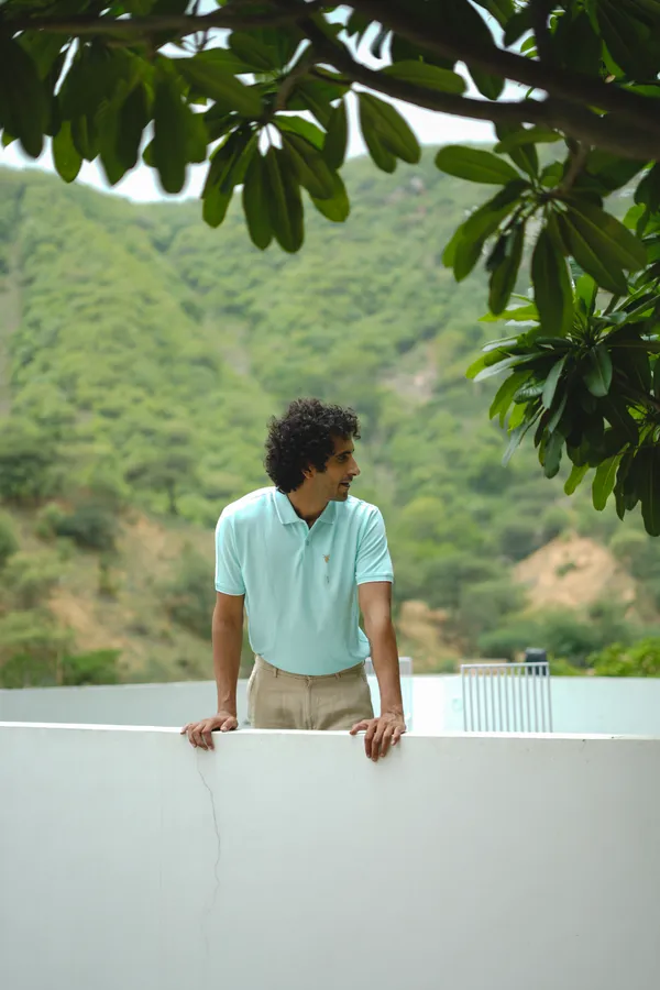 Mint_Blue_Premium_Polo_Pima_Cotton_Polo_Neck_T_Shirt_For_Men