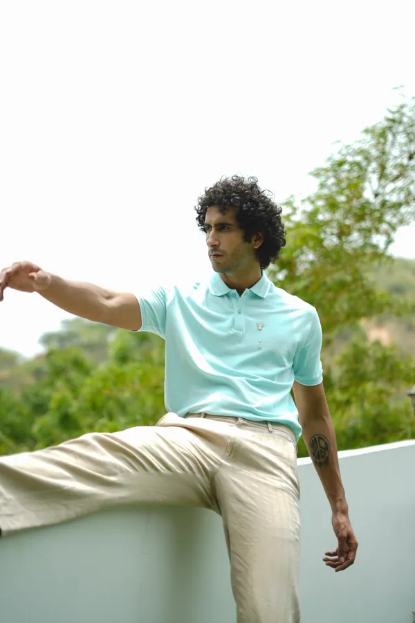 Mint_Blue_Premium_Polo_Pima_Cotton_Polo_Neck_T_Shirt_For_Men
