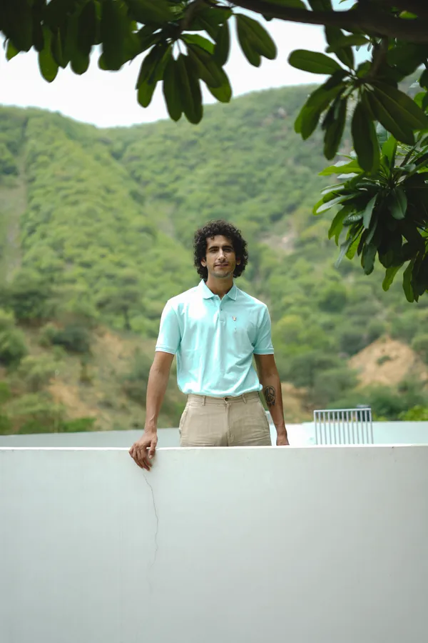 Mint_Blue_Premium_Polo_Pima_Cotton_Polo_Neck_T_Shirt_For_Men
