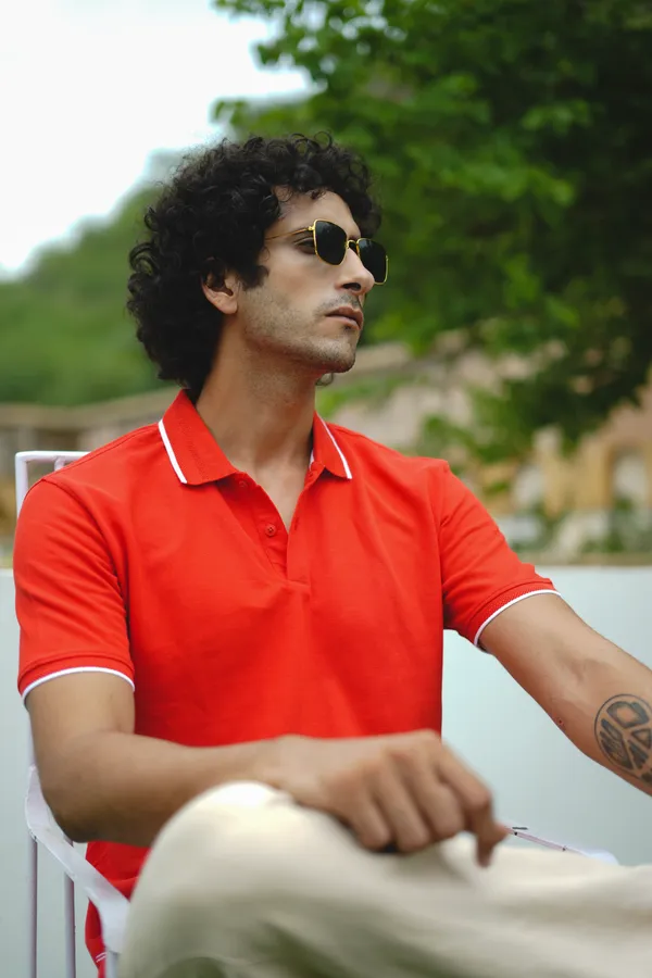 Red_Premium_Polo_Pima_Cotton_Polo_Neck_T_Shirt_For_Men