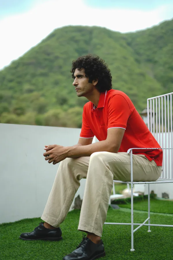 Red_Premium_Polo_Pima_Cotton_Polo_Neck_T_Shirt_For_Men