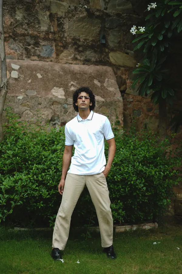 White_Premium_Polo_Pima_Cotton_Polo_Neck_T_Shirt_For_Men