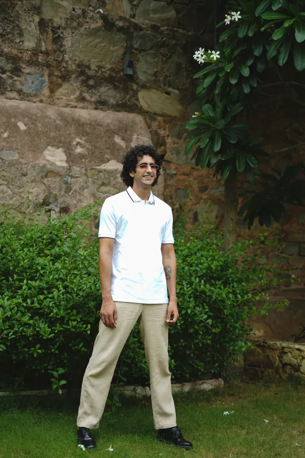 White_Premium_Polo_Pima_Cotton_Polo_Neck_T_Shirt_For_Men