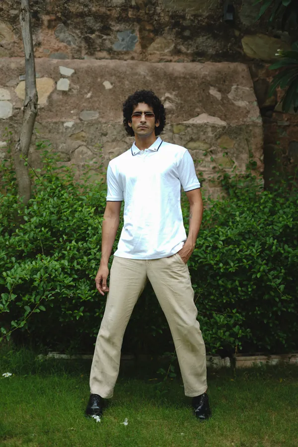 White_Premium_Polo_Pima_Cotton_Polo_Neck_T_Shirt_For_Men