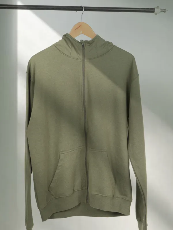 Olive_Green_Cotton_2_In_1_Zipper_Hoodies_For_Men