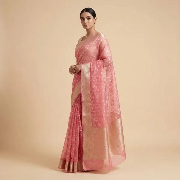 Pink_Banarasi_With_Silver_Zari_Brocade_Work_Silk_Saree_For_Women