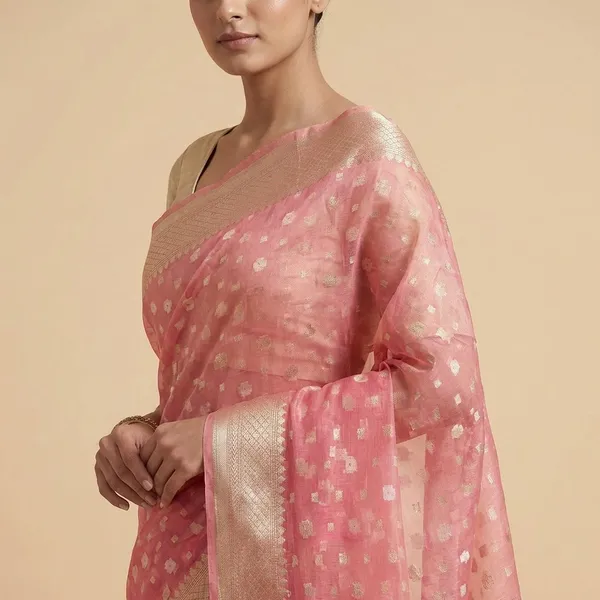 Pink_Banarasi_With_Silver_Zari_Brocade_Work_Silk_Saree_For_Women
