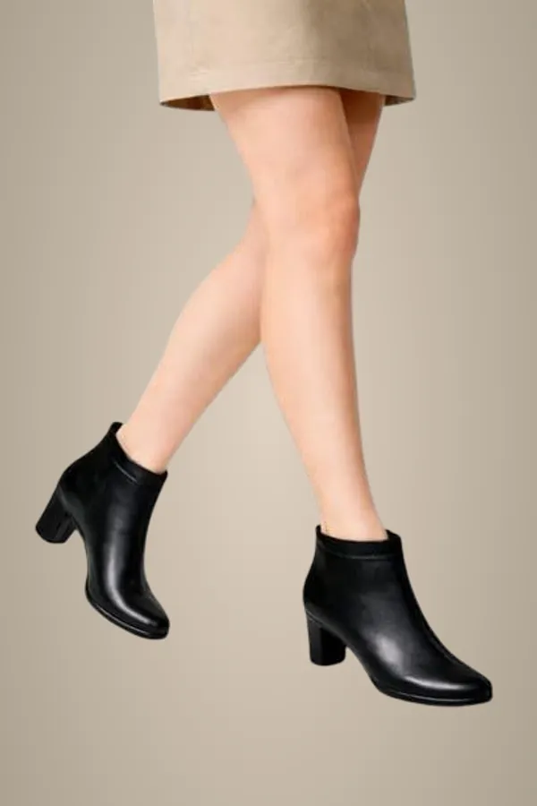 Black_Synthetic_Ankle_Boot_For_Women