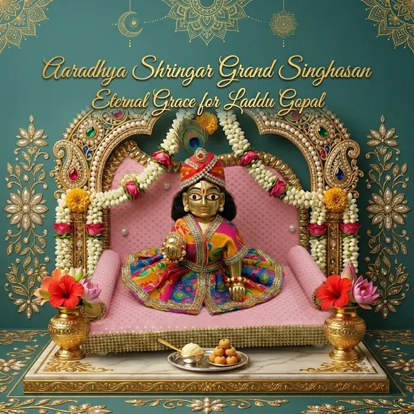Turquoise_Handcrafted_Lord_Krishna_Idol_On_Decorative_Turquoise_Throne_Traditional_Hindu_Religious_Figurine_For_Pooja_Decoration