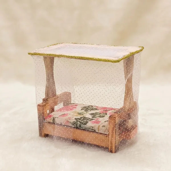 Miniature_Decorative_Canopy_Bed_Showpiece_With_Floral_Bedding_For_Pooja_Decor
