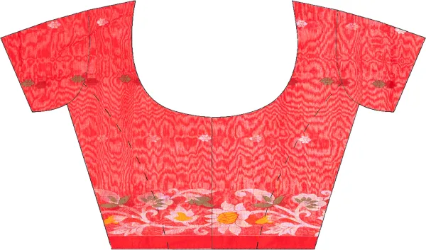 Floral_Desing_Premium_Quality_Cotton_Slik_Saree_for_Women_With_Blouse_Piece