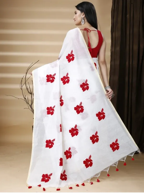 Embroidered_Bollywood_Cotton_Blend_Jaba_Saree