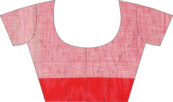 Red_Handloom_Premium_Quality_Khadi_Cotton_Saree_for_Women_With_Blouse