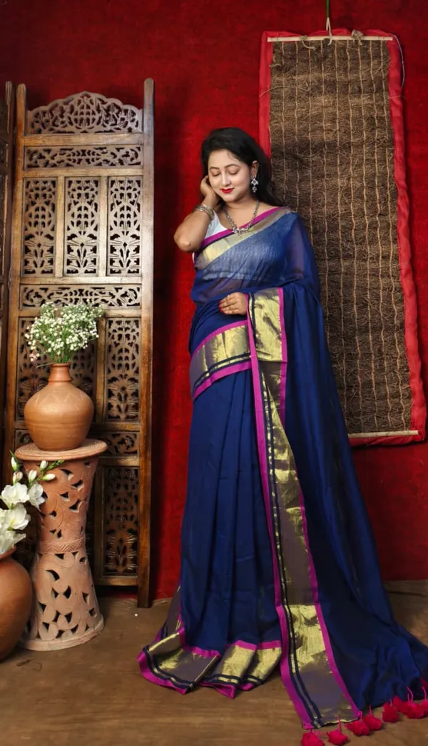 Handloom_Premium_Quality_Light_Weight_Soft_Mull_Cotton_Saree_for_Women