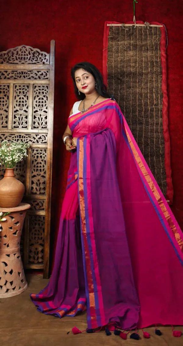 Handloom_Premium_Quality_Light_Weight_Soft_Mull_Cotton_Saree_for_Women