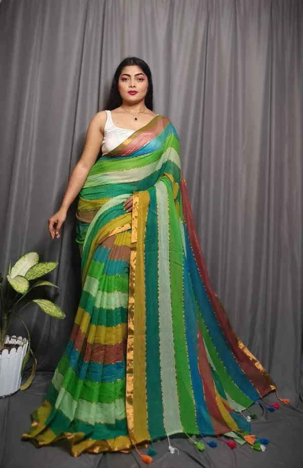 Striped_Premium_Quality_Light_Weight_Soft_Mull_Cotton_Saree_for_Women