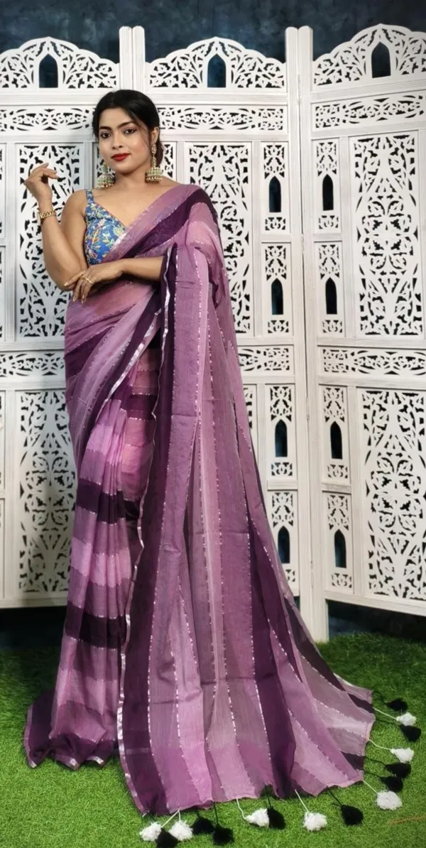 Striped_Premium_Quality_Light_Weight_Soft_Mull_Cotton_Saree_for_Women