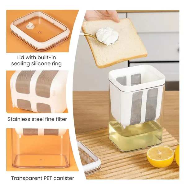 White_Hung_Curd_Maker_–_Yogurt_Filter_Strainer_Box_With_Fine_Mesh_|_1100Ml_Curd_Strainer_With_Lid_|_Multifunctional_Yogurt_Filter_For_Greek_Yogurt_At_Home