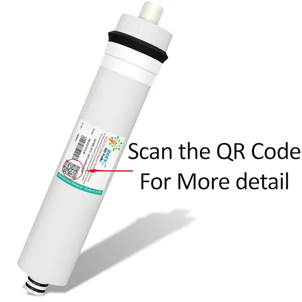 White_80_Gpd_Ro_Membrane_+_Inline_Carbon_&_Sediment_Filters_–_Complete_Water_Purifier_Kit_|_Compatible_With_All_Ro_Systems_|_High_Flow,_Clean_Taste,_Long_Life_(White)