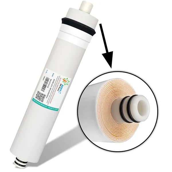 White_80_Gpd_Ro_Membrane_+_Inline_Carbon_&_Sediment_Filters_–_Complete_Water_Purifier_Kit_|_Compatible_With_All_Ro_Systems_|_High_Flow,_Clean_Taste,_Long_Life_(White)