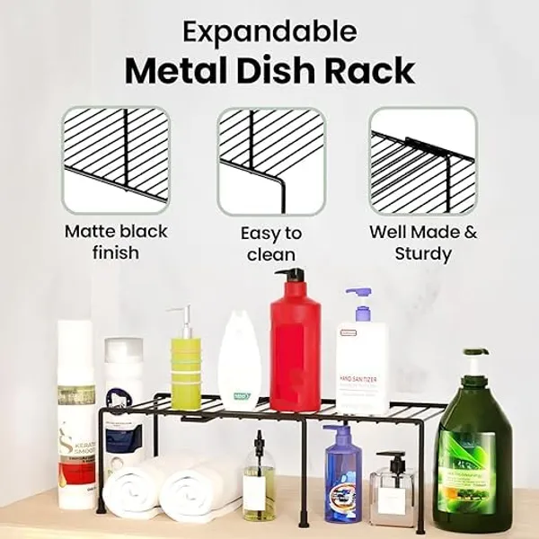 Silver_Stainless_Steel_Dish_Drying_Rack_–_Multi-Purpose_Kitchen_Counter_Organizer,_Space-Saving_Utensil_Holder_For_Plates,_Bowls,_Cups_&_Cutlery,_Rustproof_Dish_Drainer_(Pack_Of_4)