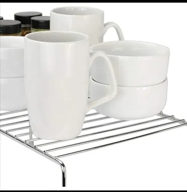 Silver_Stainless_Steel_Dish_Drying_Rack_–_Multi-Purpose_Kitchen_Counter_Organizer,_Space-Saving_Utensil_Holder_For_Plates,_Bowls,_Cups_&_Cutlery,_Rustproof_Dish_Drainer_(Pack_Of_4)