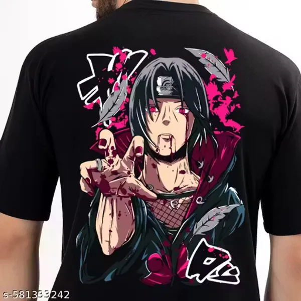 ITACHI_Anime_oversize_cotton_Tshirt_Lover_Round_Neck_Cotton_T-Shirt__for_Boys_and_Girls
