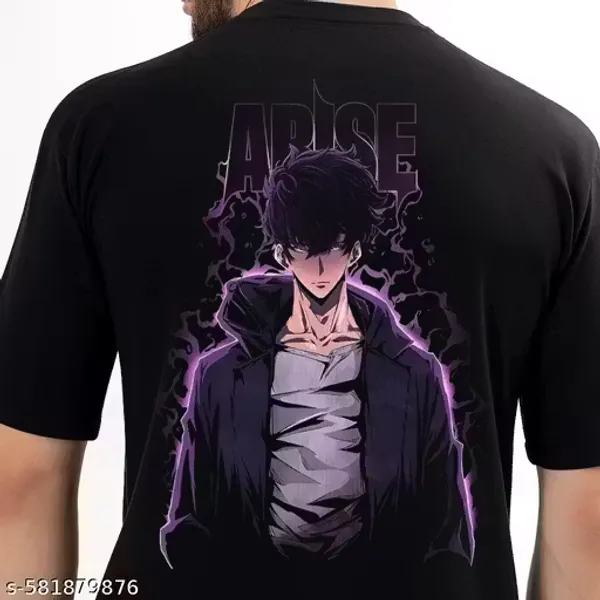 SOLO_LEVELING_Black_Cotton_Oversized_Anime_Men's_T-Shirt