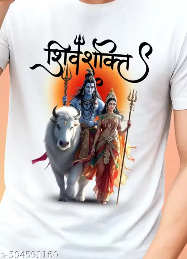 Shiv_Shakti_Printed_Polyester_T-Shirt_for_Men_|_Shiva_Parvati_with_Nandi_Graphic_Spiritual_Casual_Wear_|_White_Half_Sleeve_Soft_Tee