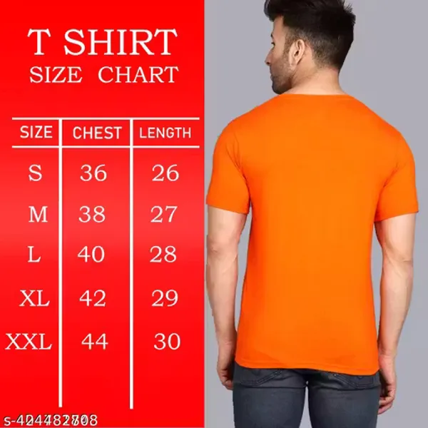 Orange_color_printed_Cotton_T-Shirt__Mahadev