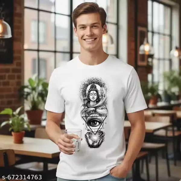 White_Mahadev_Shiv_Graphic_Print_Cotton_Blend_Dri_Fit_Regular_Fit_Cotton_T-Shirt__for_Men_Gym_Casual_Wear