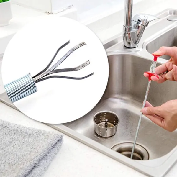 Versatile_Pipe_Dredging_Tool_Kit_Flexible_Drain_Snake_Clog_Remover_Hair_Catcher_With_Four_Claws_For_Kitchen_Sink_Cleaning_And_Trash_Retrieval