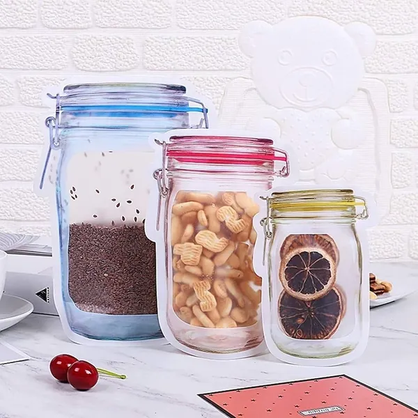 Reusable_Food_Storage_Bags_With_Airtight_Seals_For_Freshness_Preservation_Featuring_Durable_And_Leak_Resistant_Materials_For_Convenient_Food_Storage_And_Organization