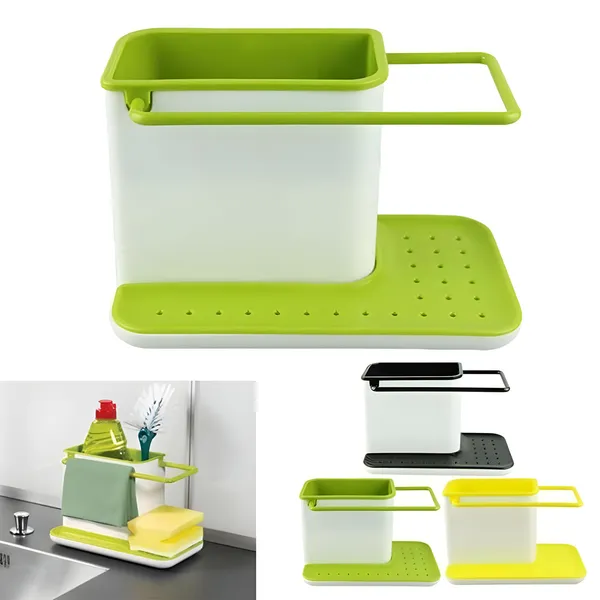 Versatile_Kitchen_Sink_Organizer_With_Draining_Tray_Multi_Function_Sink_Caddy_For_Dish_Soap_Sponges_And_Utensils