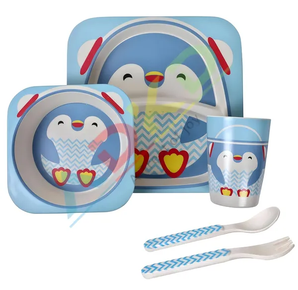Eco_Friendly_Blue_Whale_Bamboo_Dinner_Set_For_Kids_Sustainable_Non_Breakable_And_Reusable_Tableware_Child_Friendly_Plates_And_Bowls_With_Whale_Design
