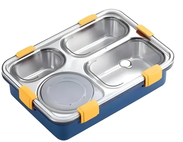 4_Section_Steel_Lunch_Box_Durable_Stainless_Steel_Bento_Box_With_Lid
