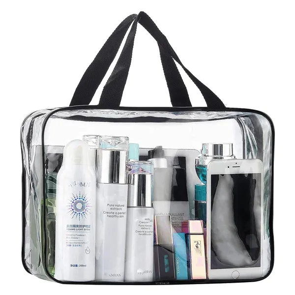 Clear_Pvc_Transparent_Versatile_Zippered_Tote_For_Travel_Shopping_And_Events_Clear_Plastic_Handbag_And_Carry_Bag
