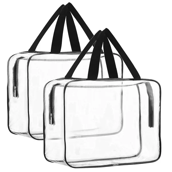 Clear_Pvc_Transparent_Versatile_Zippered_Tote_For_Travel_Shopping_And_Events_Clear_Plastic_Handbag_And_Carry_Bag